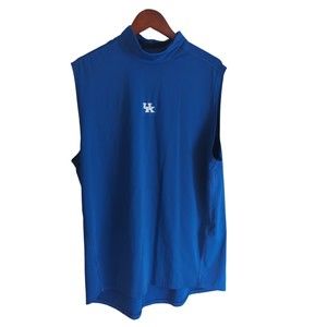 STARTER Men's Medium University Of KY Wildcat Blue Pullover Vest